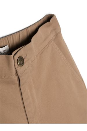 Chino in cotone marrone caramello GOLDEN GOOSE KIDS | GKP01396P001072K55159